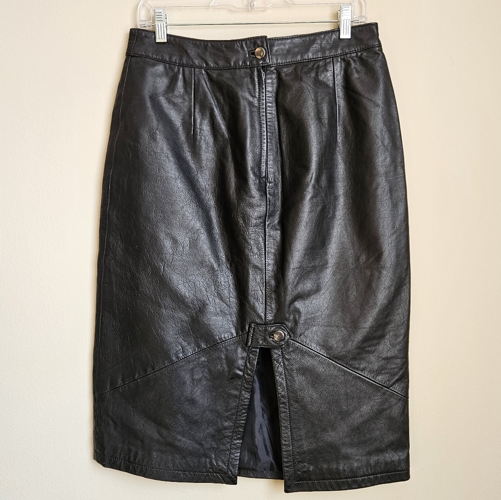 Leather Skirt